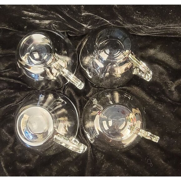 Vintage Colonial Glass Punch Cups, set of 4 - Picture 8 of 8